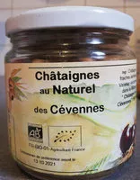 Sucre et nutriments contenus dans Chataignes des cevennes figarette