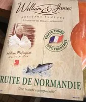 Sucre et nutriments contenus dans William james