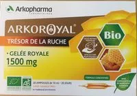 Sucre et nutriments contenus dans Arkoroyal