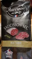 入っている砂糖の量 Saucisson sec
