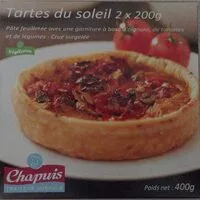 Sucre et nutriments contenus dans Chapuis