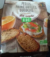 Suhkru kogus sees Petits pains grillés suédois bio
