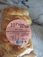 Suhkru kogus sees Pains au lait