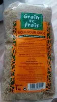 Suhkru kogus sees Boulgour Gros