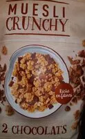 Sucre et nutriments contenus dans Muesli crunchy