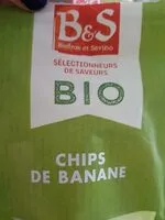 Quantité de sucre dans Chips de banane