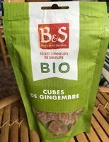 Zuckermenge drin Cubes de gingembre