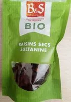 Quantité de sucre dans Raisin sec sultanine