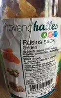 Sucre et nutriments contenus dans Provenc halles