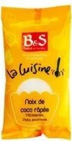 Quantité de sucre dans Noix De Coco B &S Sachet
