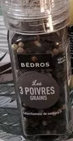 चीनी की मात्रा Les 3 poivres grains