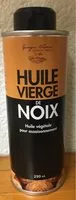 Zuckermenge drin Huile vierge de noix