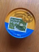 Quantité de sucre dans FEUILLES DE VIGNE FARCIES AU RIZ