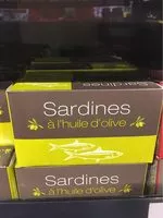 Sucre et nutriments contenus dans Sardines