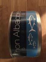 Sucre et nutriments contenus dans Albacore