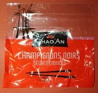 Jumlah gula yang masuk Champignons noirs