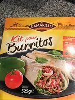 Quantité de sucre dans Kit burritos