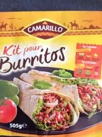 Quantité de sucre dans Kit pour burritos