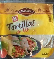 Quantité de sucre dans Tortillas de blé