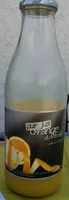 Jumlah gula yang masuk Pur jus orange Brésil
