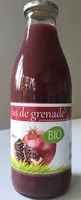 入っている砂糖の量 Pur jus de grenade bio