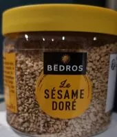 चीनी की मात्रा Sésame doré