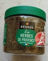 चीनी की मात्रा Les herbes de Provence