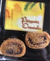 Sucre et nutriments contenus dans Patisseries orientales