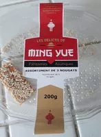 Sucre et nutriments contenus dans Ming yue