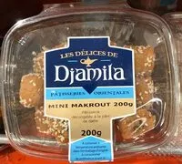 Количество сахара в Mini makrout 200g