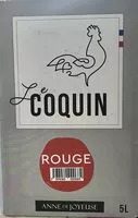 Quantité de sucre dans Le Coquin