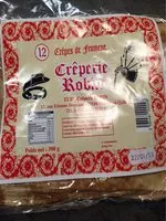 Sucre et nutriments contenus dans Creperie robin