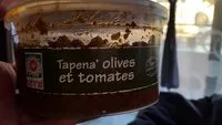 Sokerin määrä sisällä Tapena' Olives et Tomates