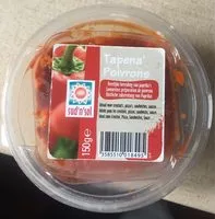 Sokerin määrä sisällä Tapena' Poivrons