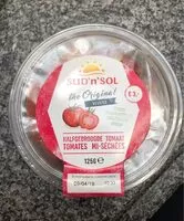 Sokerin määrä sisällä Tomates mi-séchées