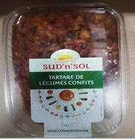 Sokerin määrä sisällä Tartare de légumes confits