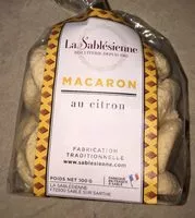 Suhkru kogus sees Macaron au citron