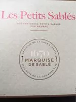 Sucre et nutriments contenus dans Marquise de sable