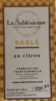 Suhkru kogus sees Sable au citron
