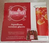 चीनी की मात्रा Thé Glacé Aquarosa - Hibiscus, Baie Et Fruits Rouges