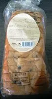 含糖量 Brioche tranchée aux pépites de chocolat