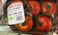 Quantité de sucre dans Tomate en grappe