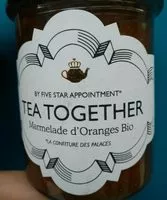 Sucre et nutriments contenus dans Tea together