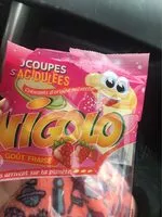 Sucre et nutriments contenus dans Vigolo