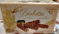 Cantidad de azúcar en Bûchettes Biscuit Praliné