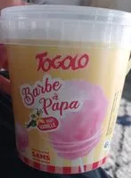 Sokerin määrä sisällä Barbe à papa