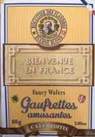 İçindeki şeker miktarı Gaufrettes amusantes Café
