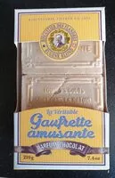 İçindeki şeker miktarı Gaufrette amusante