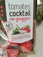 İçindeki şeker miktarı Tomates cocktails en grappe