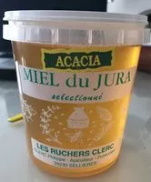 Amount of sugar in Miel du jura selectionné